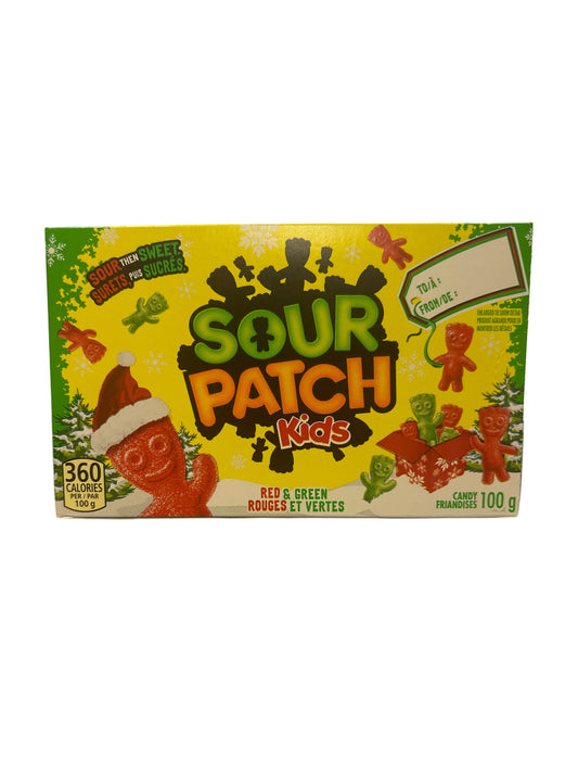 Sour Patch Kids Red & Green Christmas Theatre Box 100G