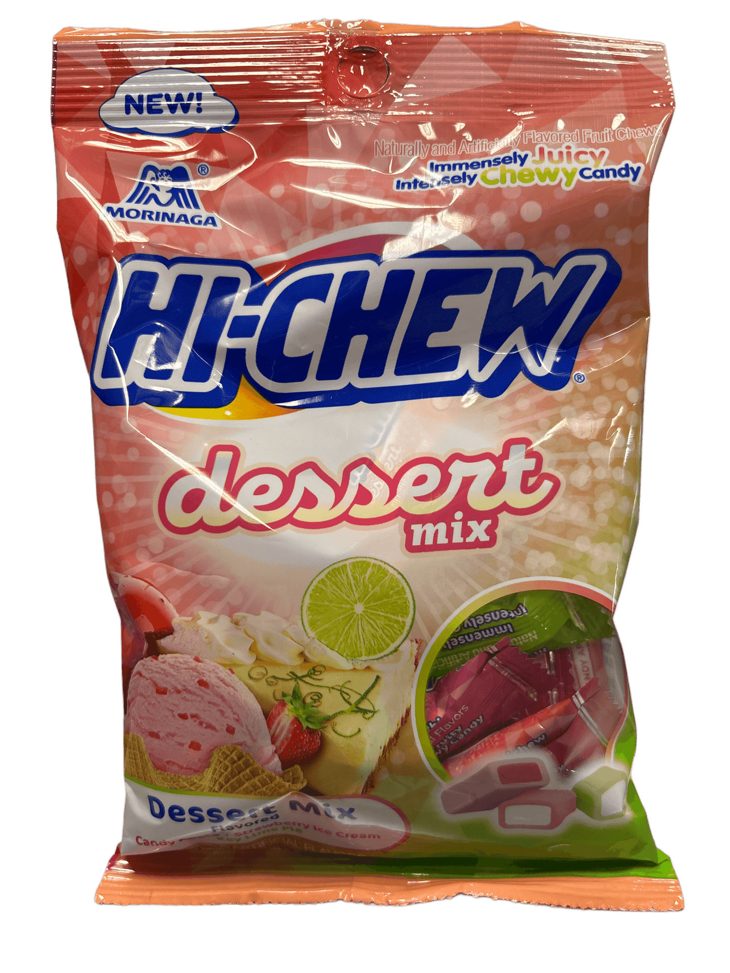 HI-CHEW Dessert Mix Candy Bag 3OZ