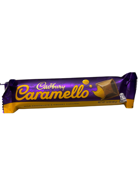 Cadbury Caramello Milk Chocolate & Creamy Caramel 1.6OZ - U.K Edition