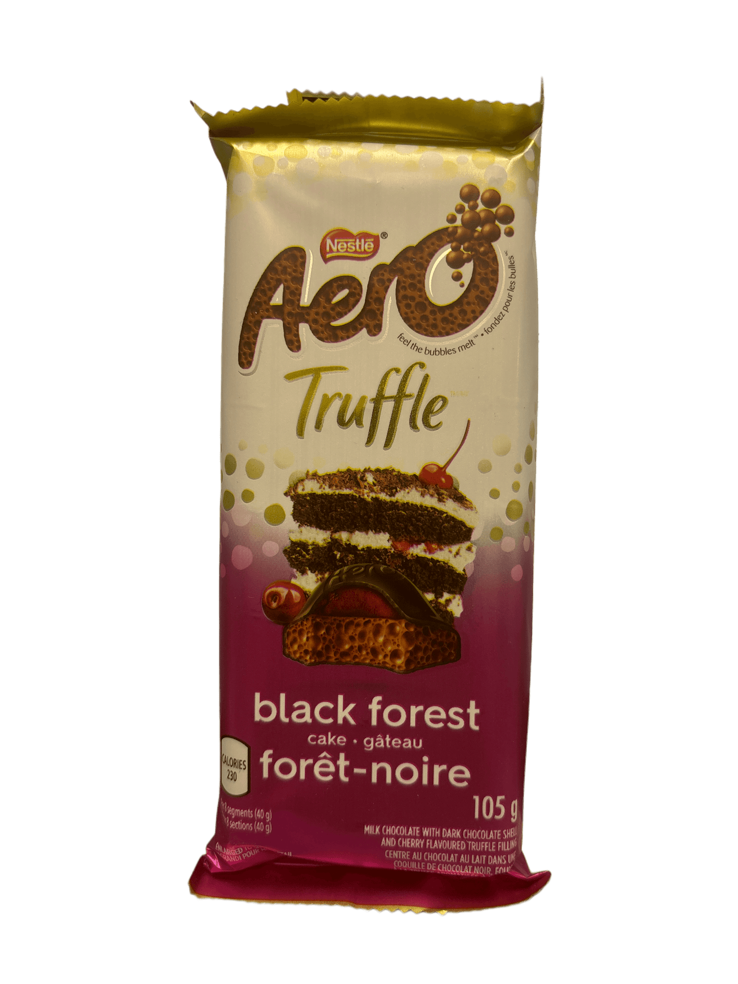 Aero Truffle Black Forest Cake Chocolate Bar 105G