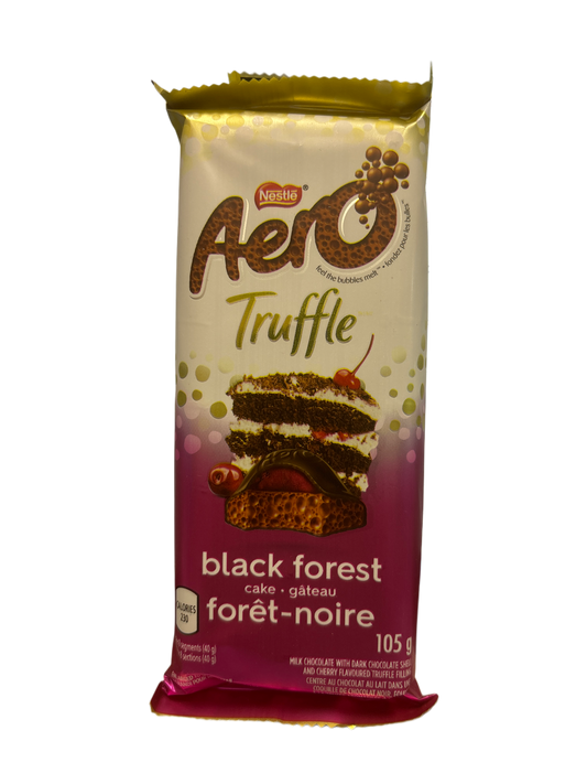 Aero Truffle Black Forest Cake Chocolate Bar 105G