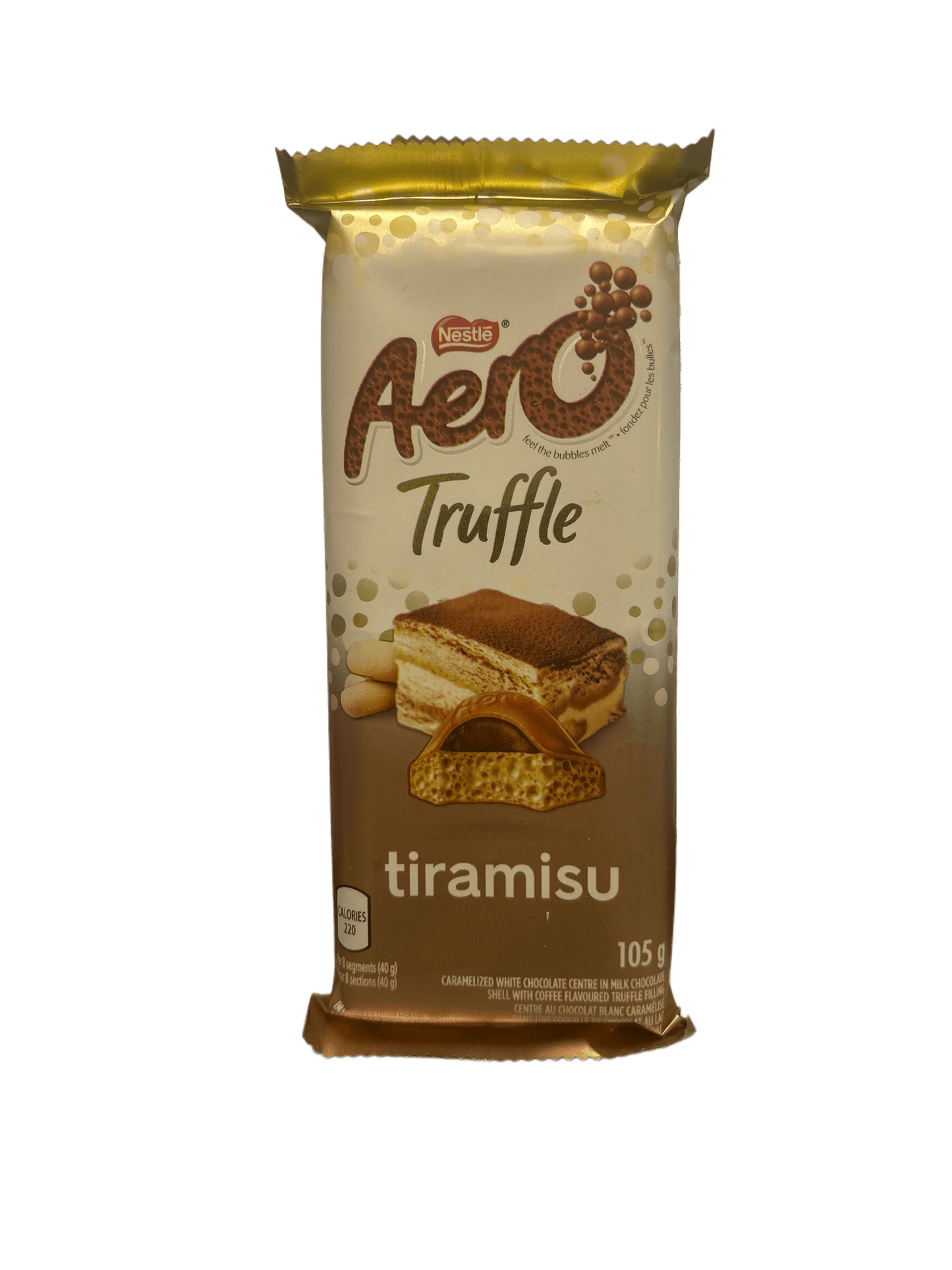 Aero Truffle Tiramisu Chocolate Bar 105G