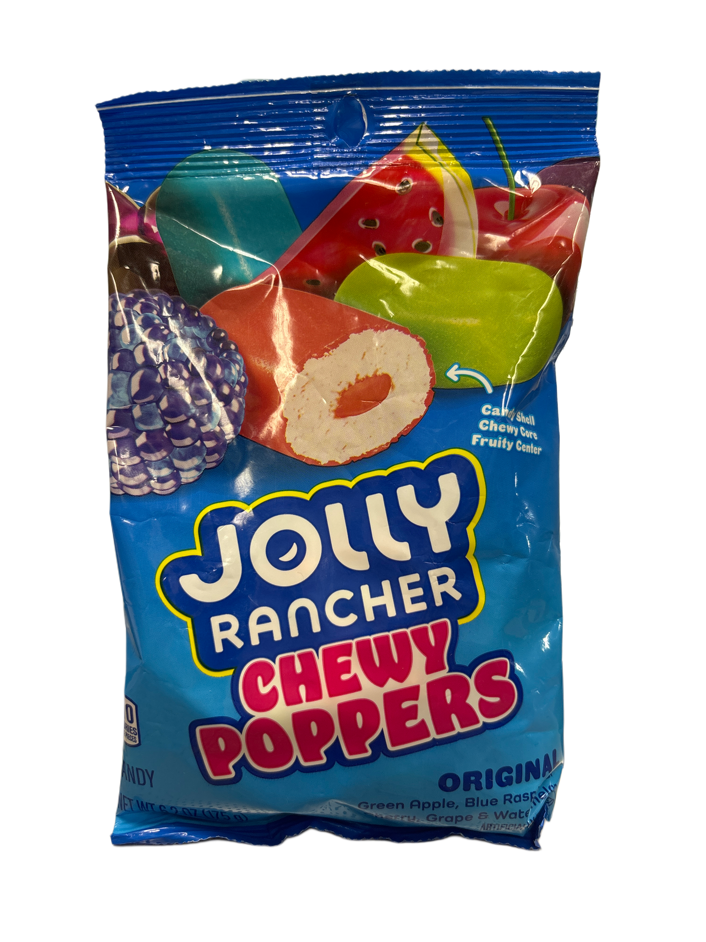 Jolly Rancher Chewy Poppers Original Candy Bag 6.2OZ