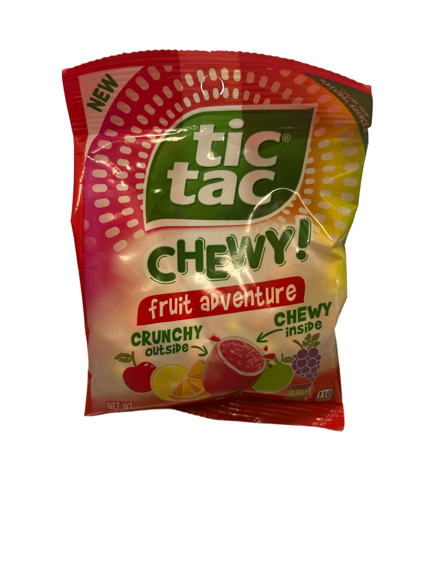 Tic Tac Chewy! Fruit Adventure Candy Bag 2.8OZ