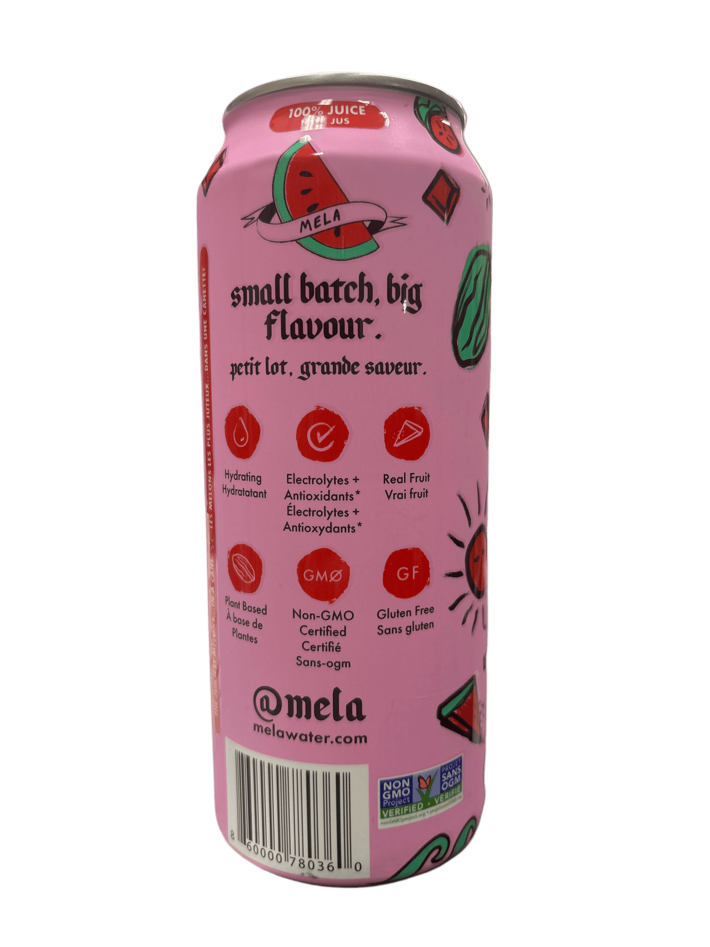 MELA Watermelon Water & Passionfruit Drink 500ML