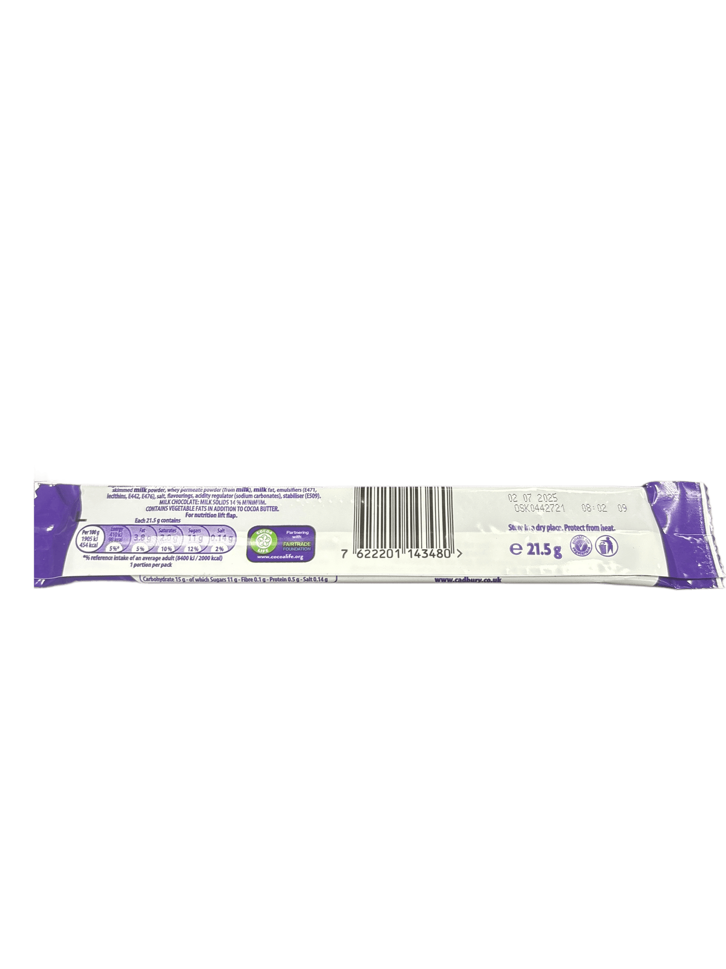 Cadbury Curly Wurly Chocolate Bar 21.8G