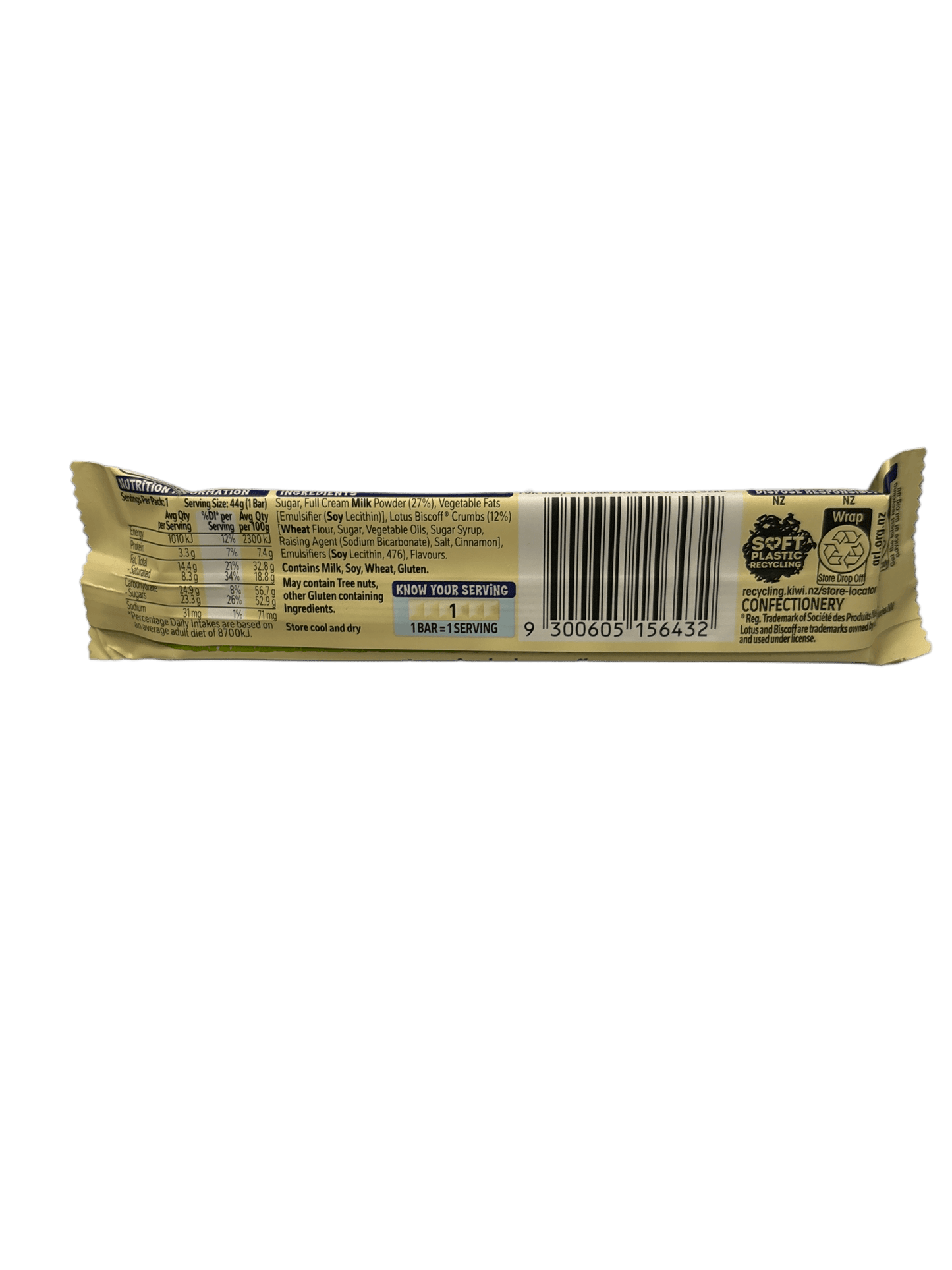 Nestle Milkybar Lotus Biscoff Chocolate Bar 44G