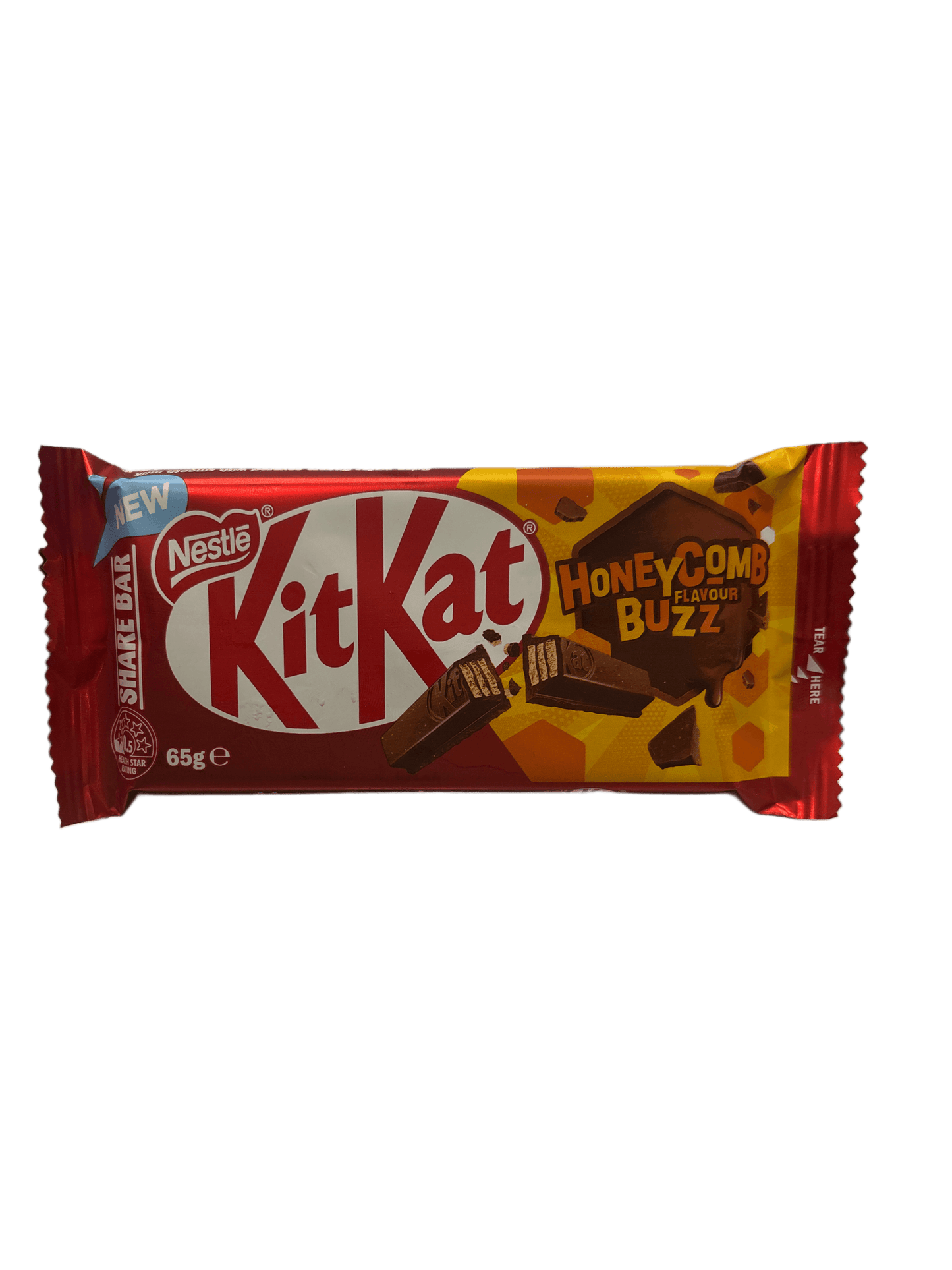 Kit Kat Honey Comb Buzz Chocolate Bar 65G - Share Bar