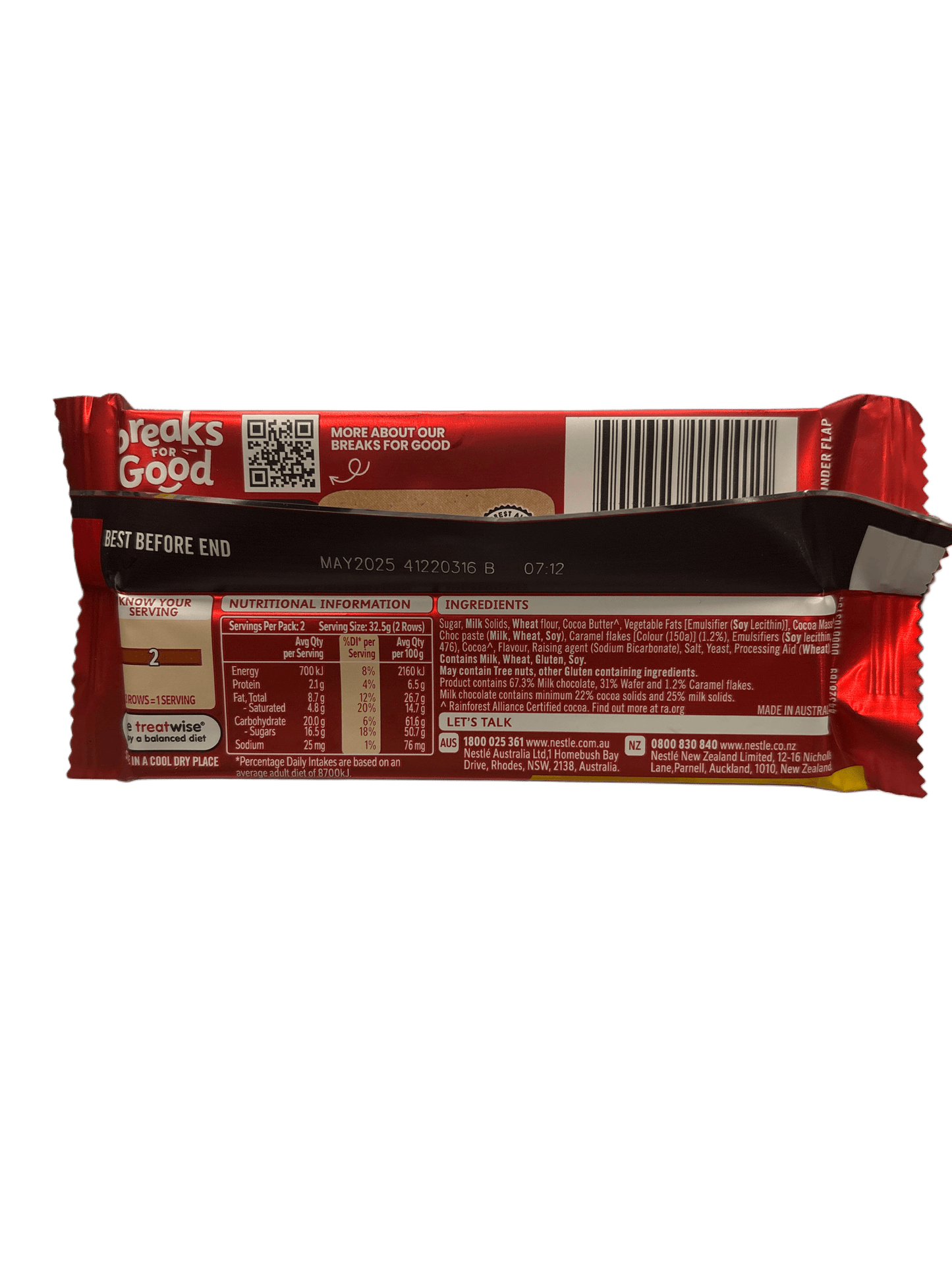 Kit Kat Honey Comb Buzz Chocolate Bar 65G - Share Bar