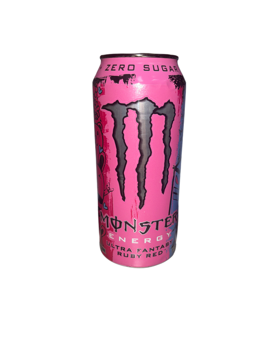 Monster Energy Zero Sugar Ultra Fantasy Ruby Red Drink 473ML