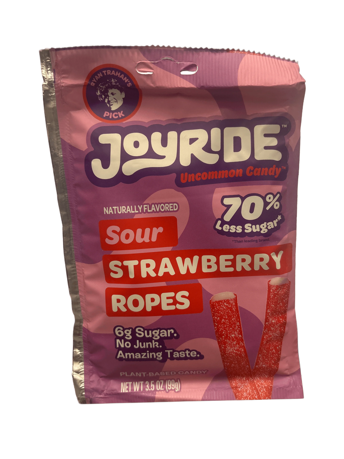 JOYRIDE Uncommon Candy Sour Strawberry Ropes 3.5OZ - U.S Edition
