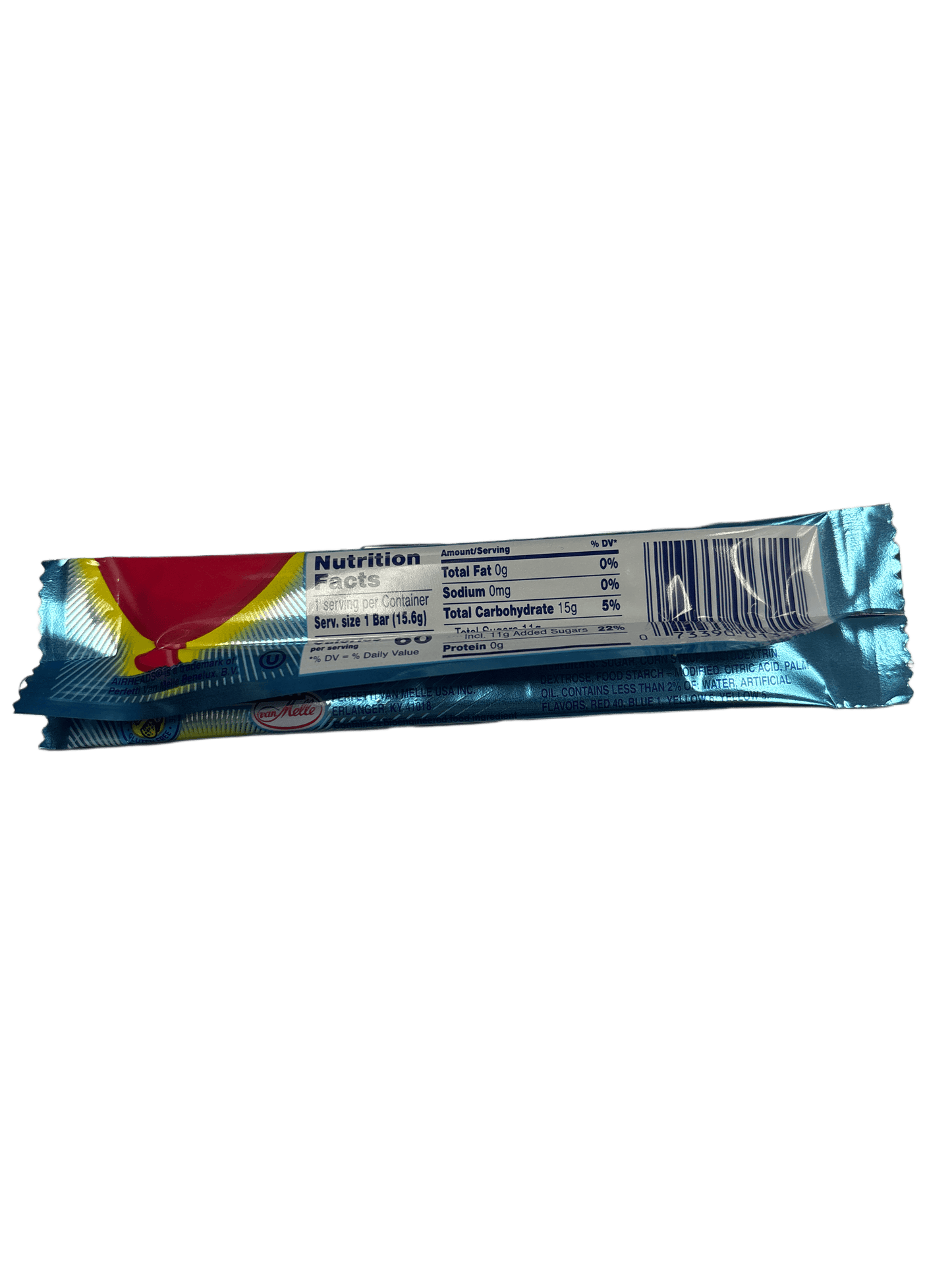 Airheads Sour Blue Blast Candy 16G