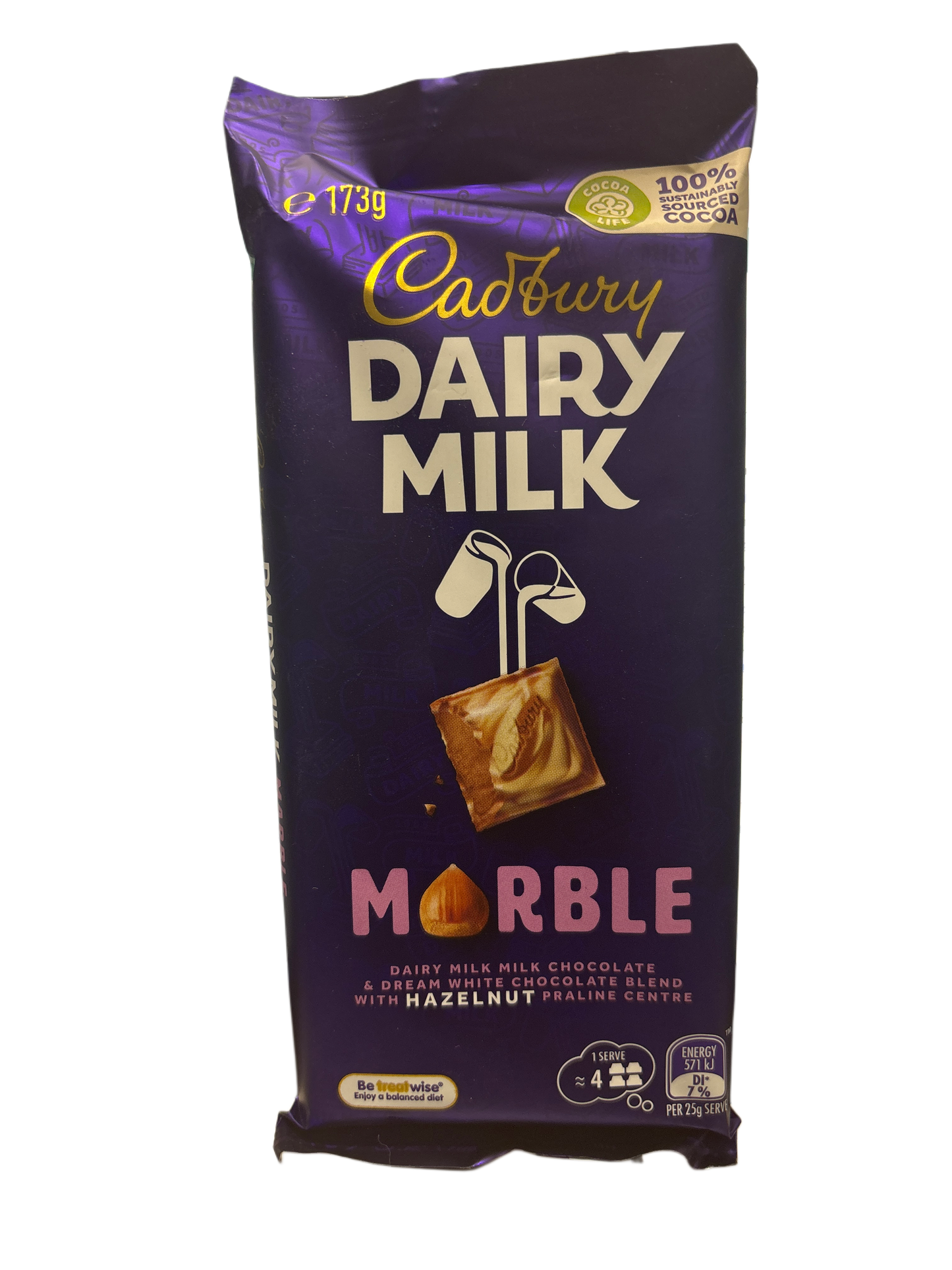 Cadbury Dairy Milk Marble Chocolate Bar 173G