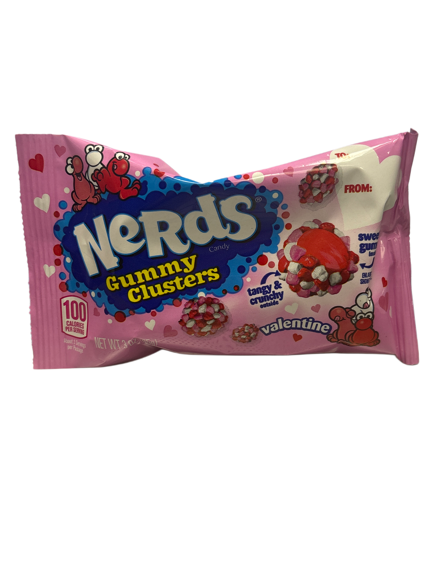 Nerds Gummy Clusters Valentine 3OZ