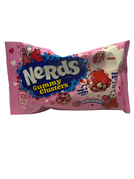 Nerds Gummy Clusters Valentine 3OZ