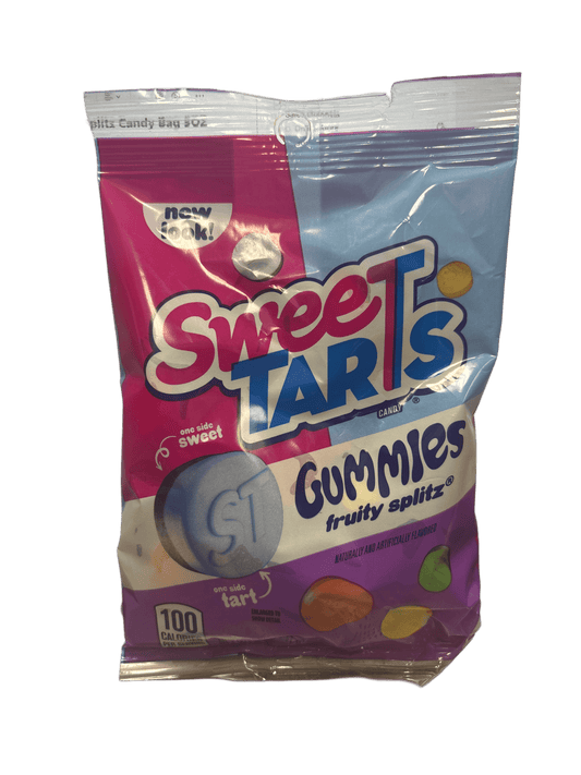 Sweet Tarts Gummies Fruity Splitz Candy Bag 5OZ