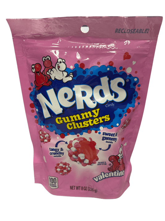 Nerds Gummy Clusters Valentine Candy 8OZ