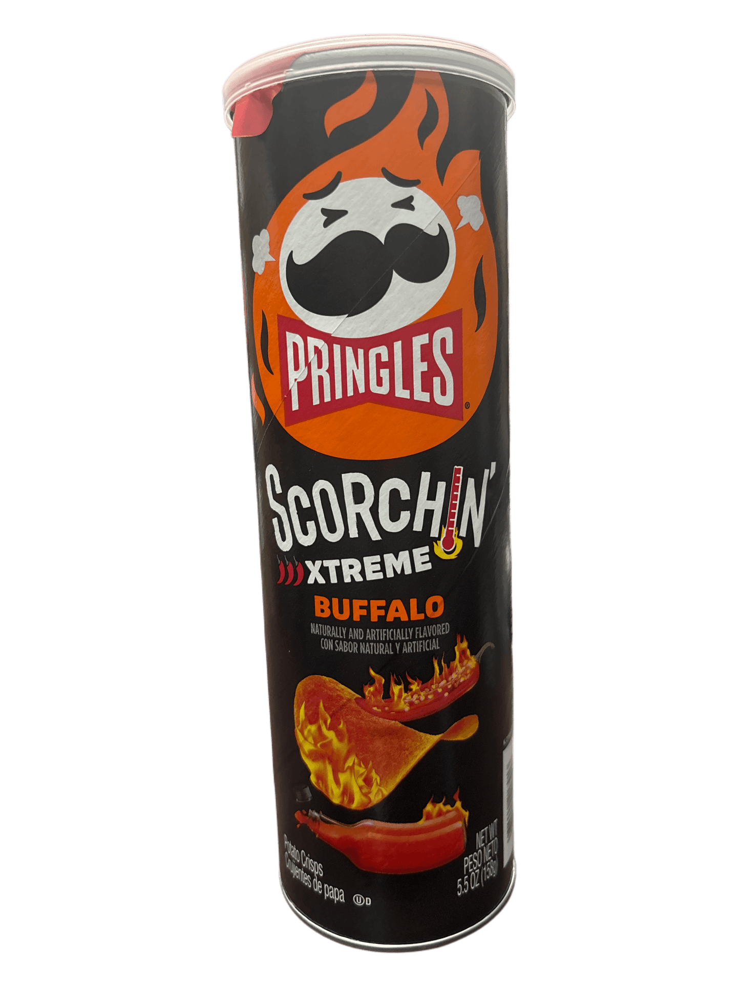 Pringles Scorchin' Xtreme Buffalo Chips 5.5OZ