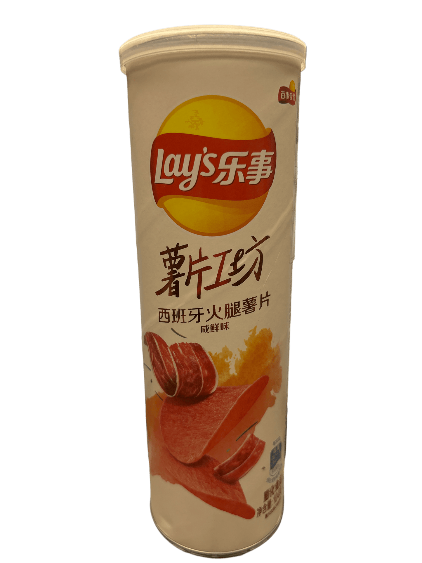 Lay's Spanish Ham Crisps Salty and Umami Flavor 104G