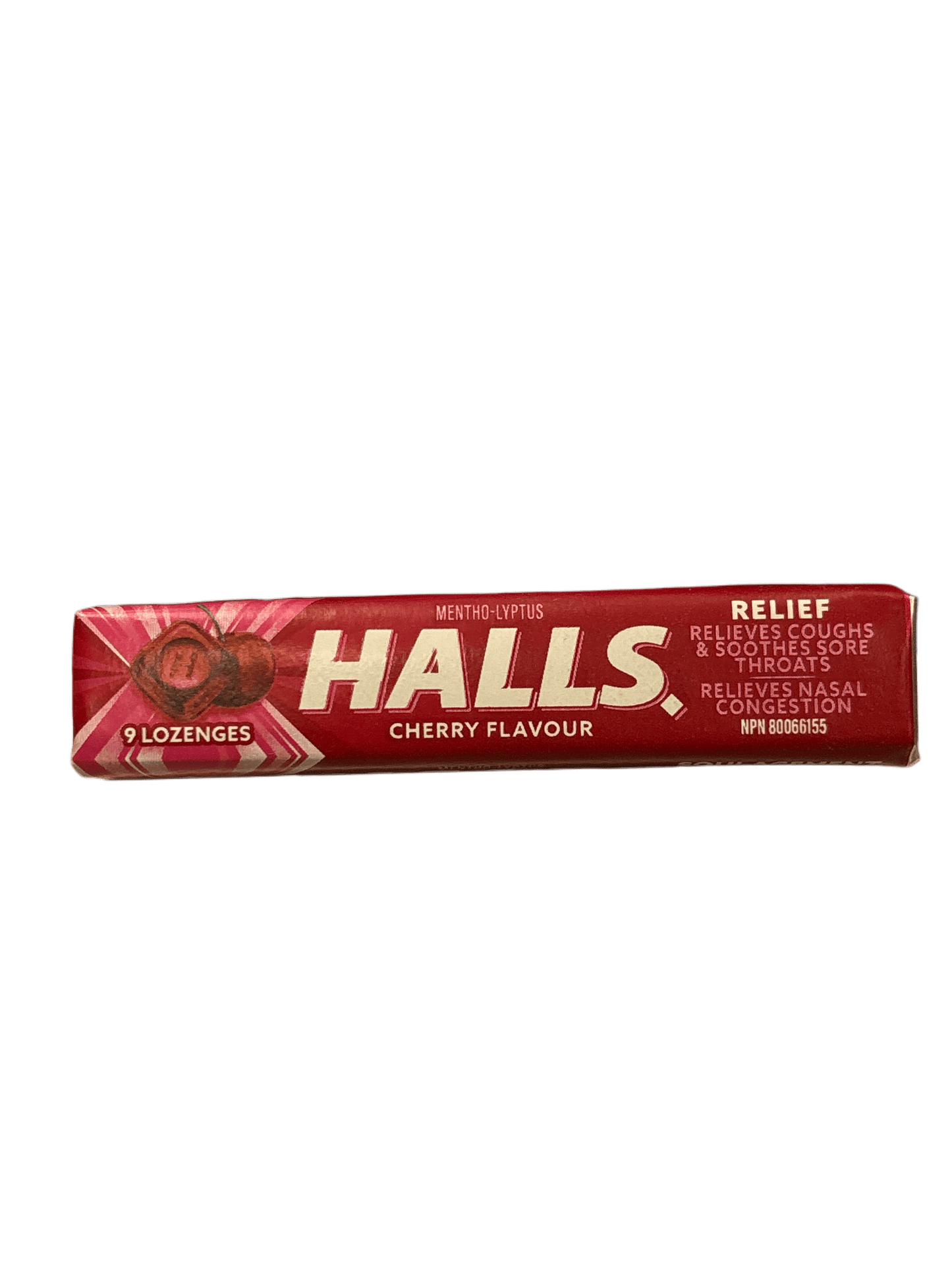 HALLS Cherry Flavour 9 Lozenges