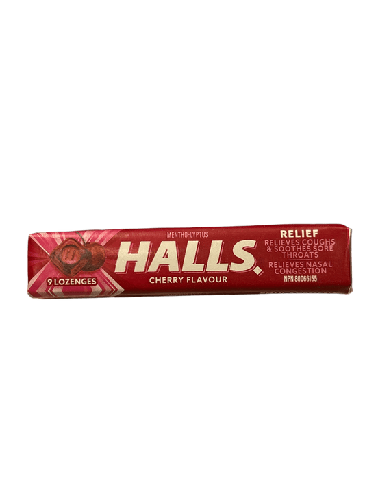 HALLS Cherry Flavour 9 Lozenges