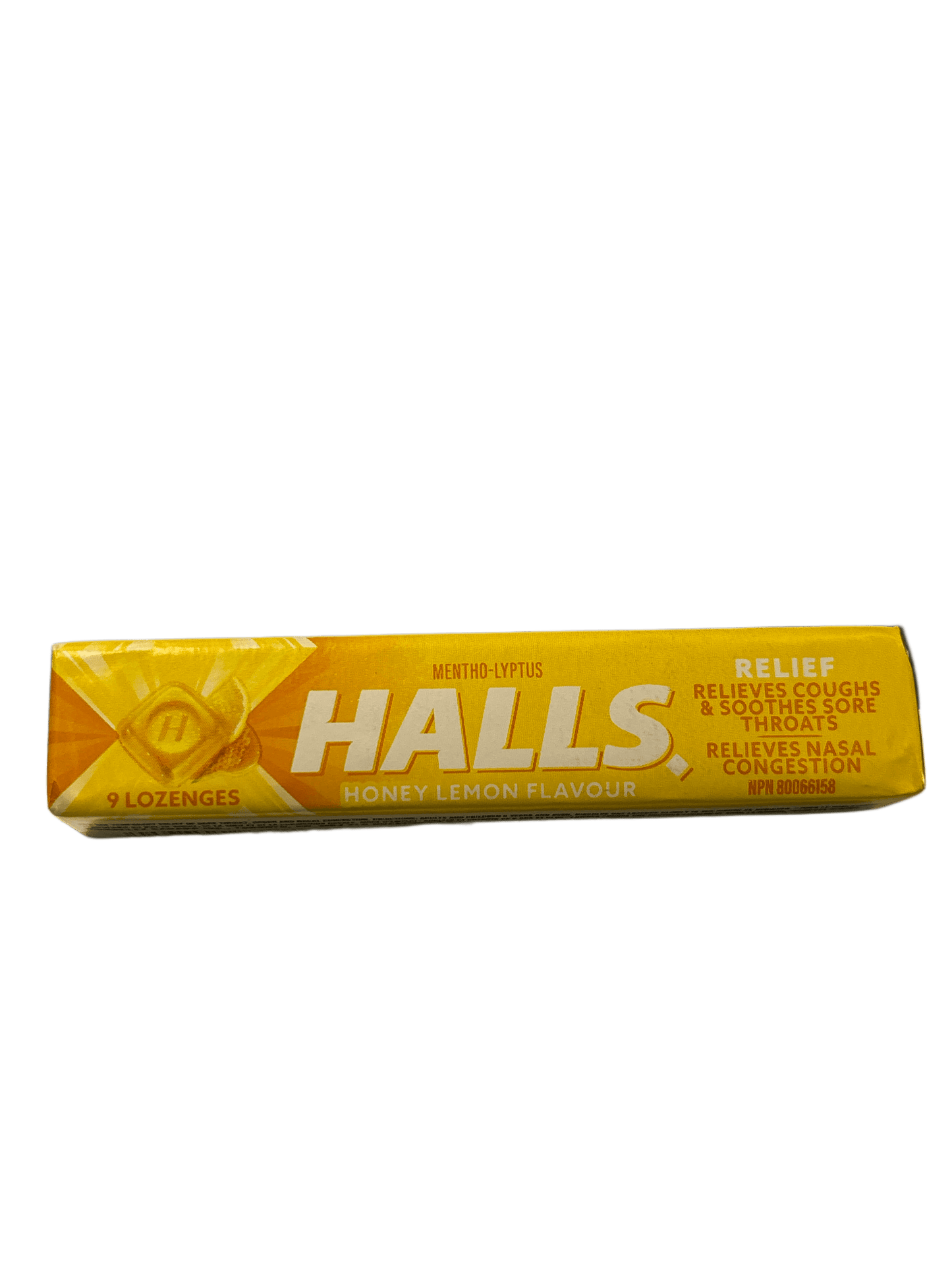 HALLS Honey Lemon Flavour 9 Lozenges