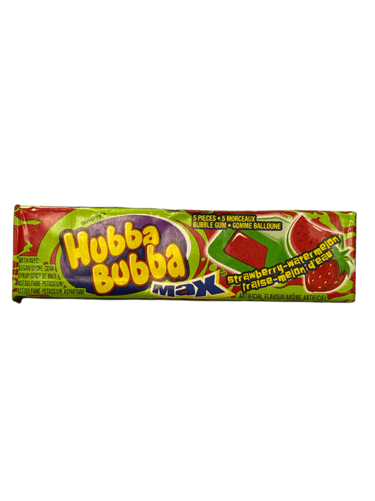 Hubba Bubba Max Strawberry Watermelon Bubble Gum