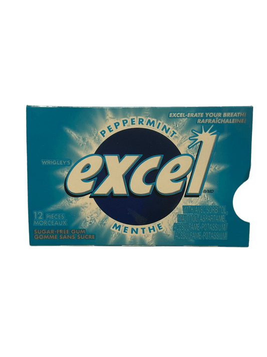 Excel Peppermint Gum 12 Pieces