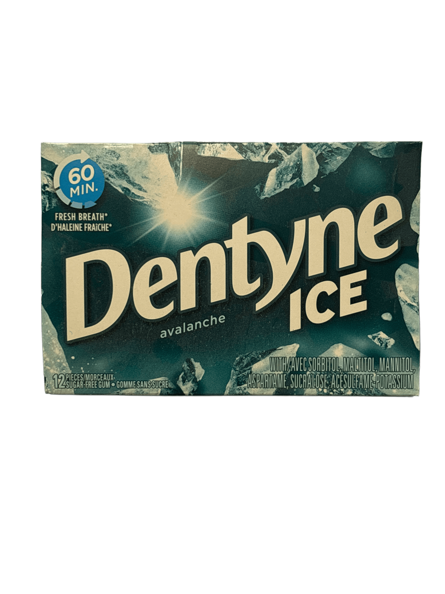 Dentyne Ice Avalanche Gum 12 Pieces