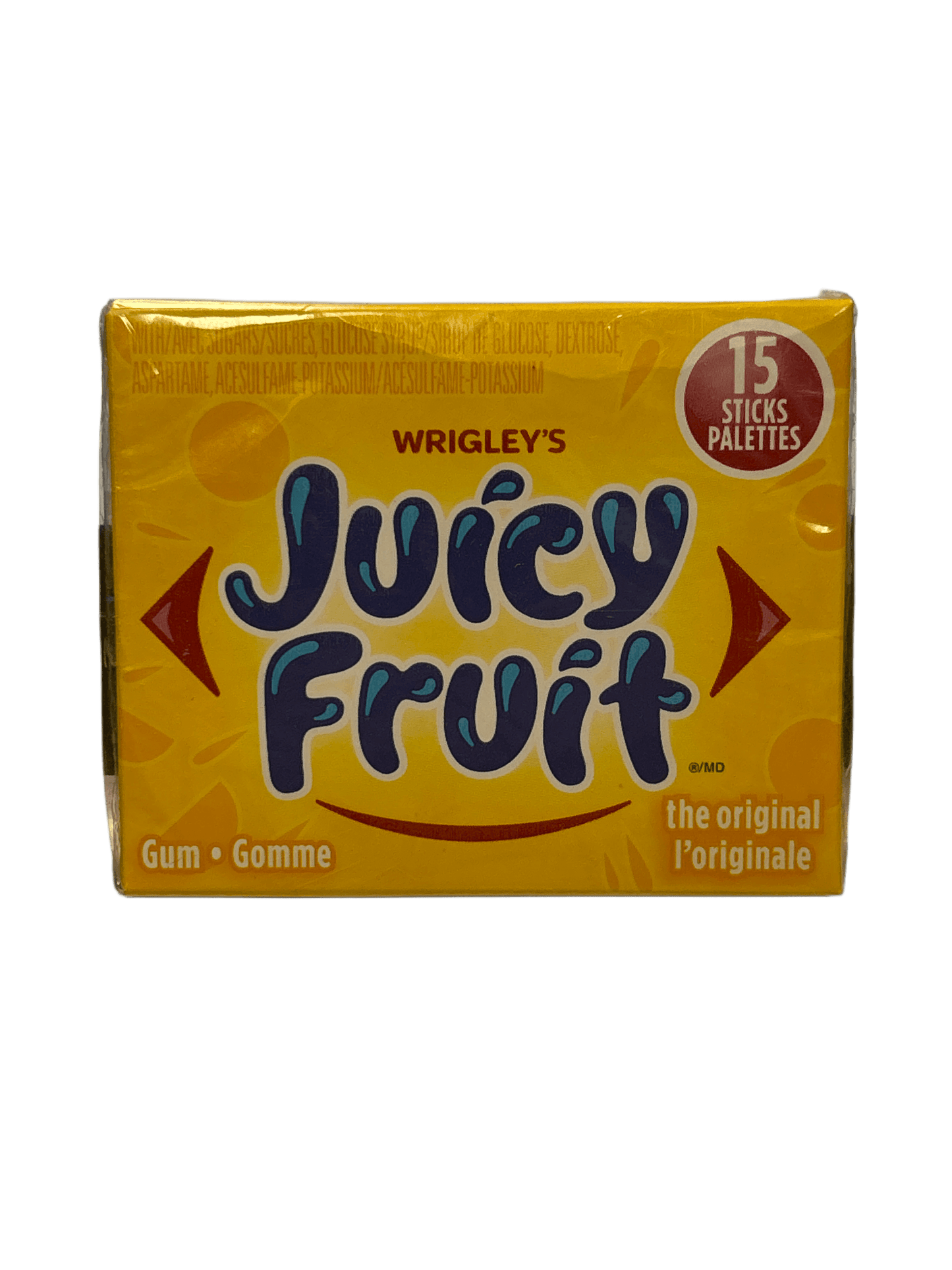 Wrigley's Juicy Fruit The Original 15 Sticks