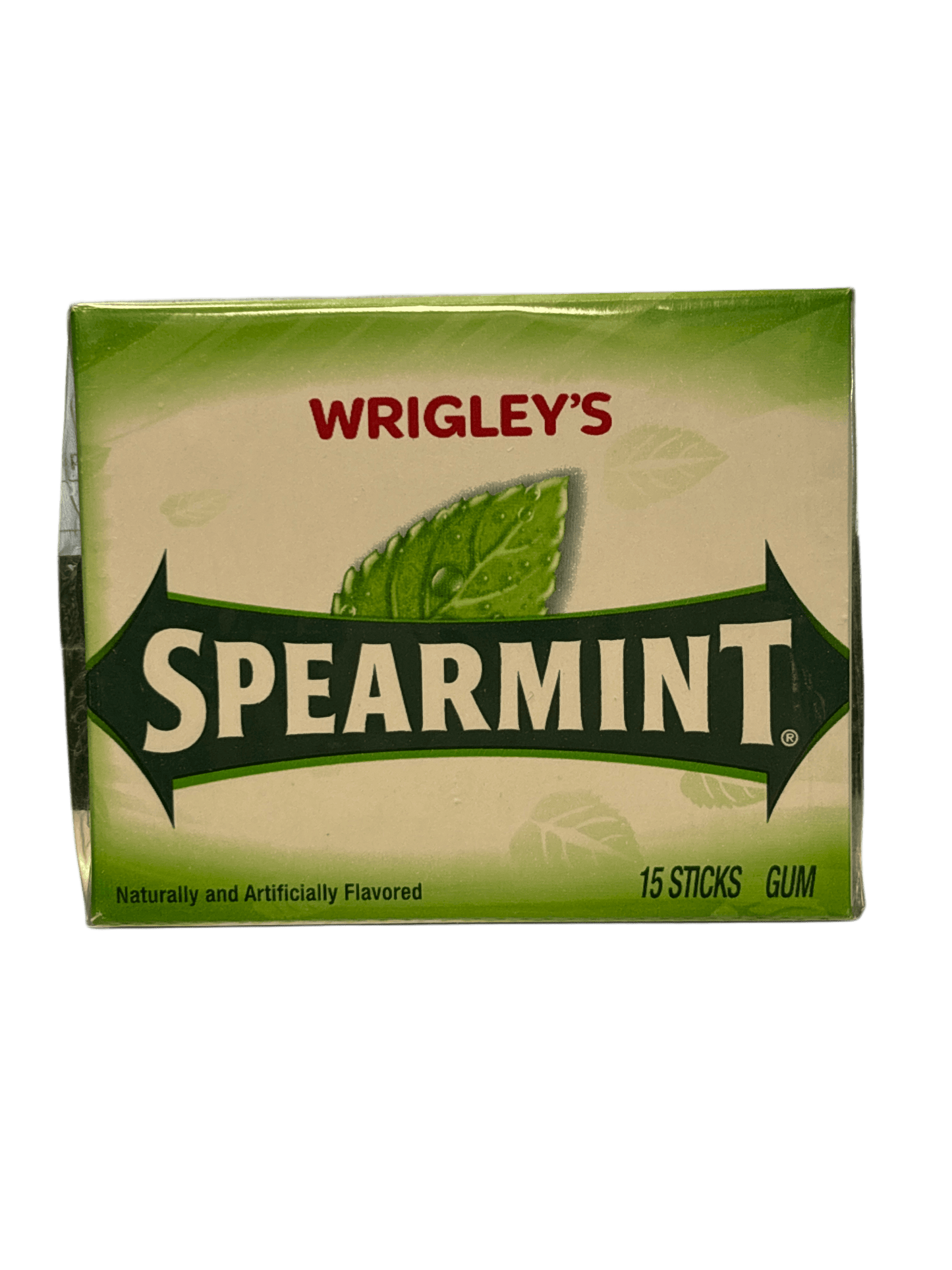 Wrigley's Spearmint Gum 15 Sticks