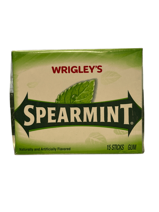 Wrigley's Spearmint Gum 15 Sticks