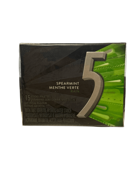 5 Gum Spearmint 15 Sticks