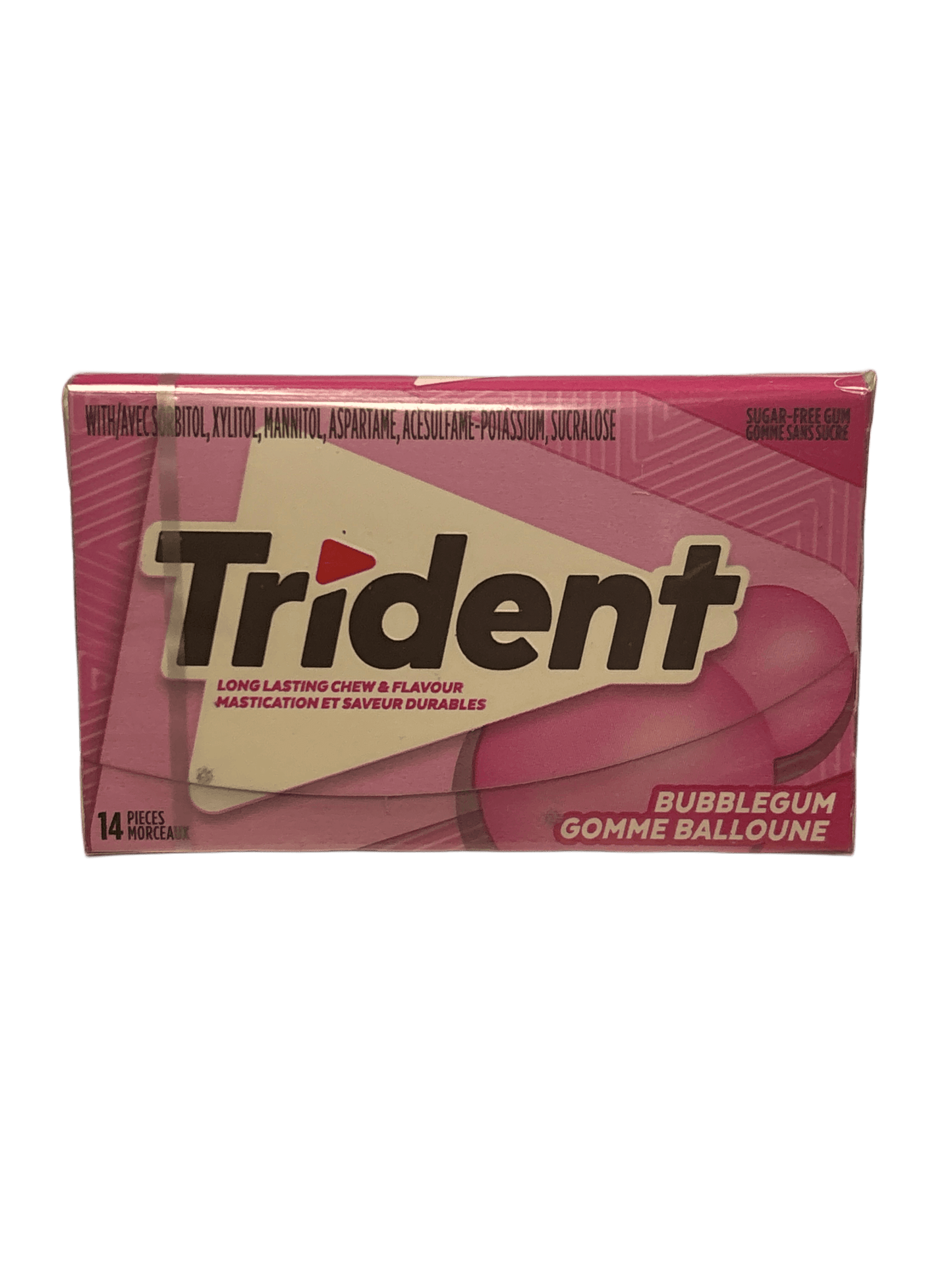 Trident Bubble Gum 14 Pieces