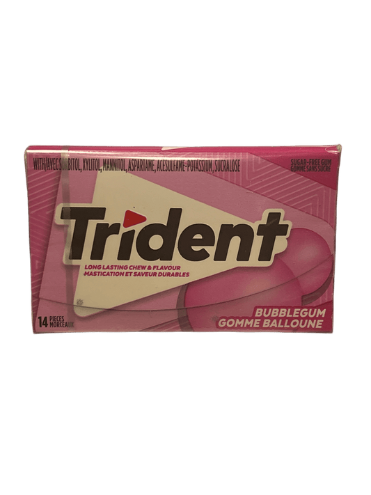 Trident Bubble Gum 14 Pieces