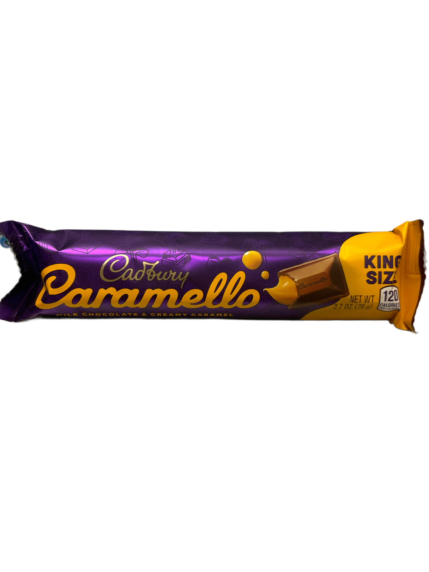 Cadbury Caramello Milk Chocolate & Caramel King Size 2.7OZ