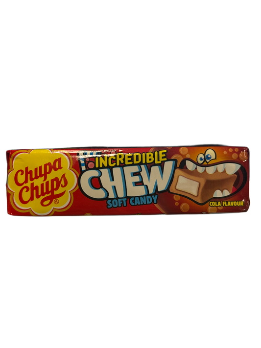 Chupa Chups Incredible Chew Soft Candy Cola Flavor 45G