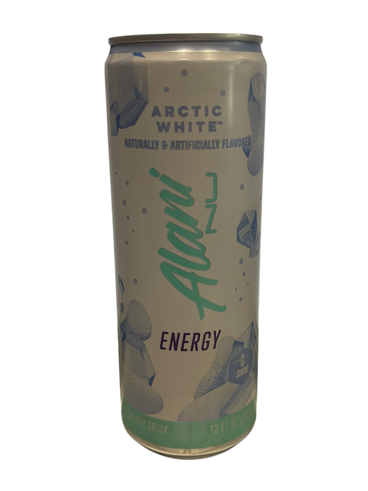 Alani Nu Arctic White Energy Drink 355ML Super Rare