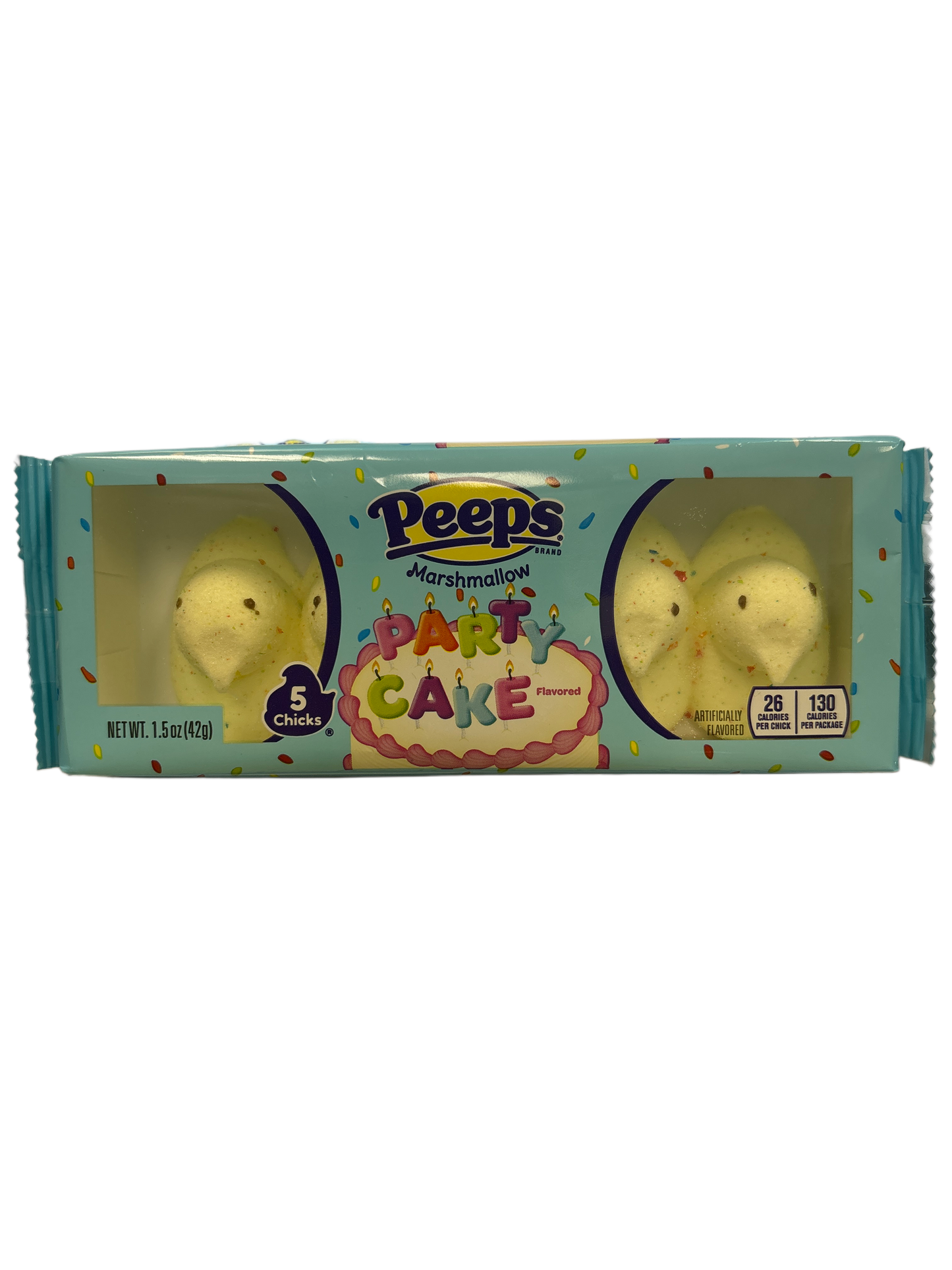 Peeps Marshmallow Party Cake Chicks Easter 5 PK