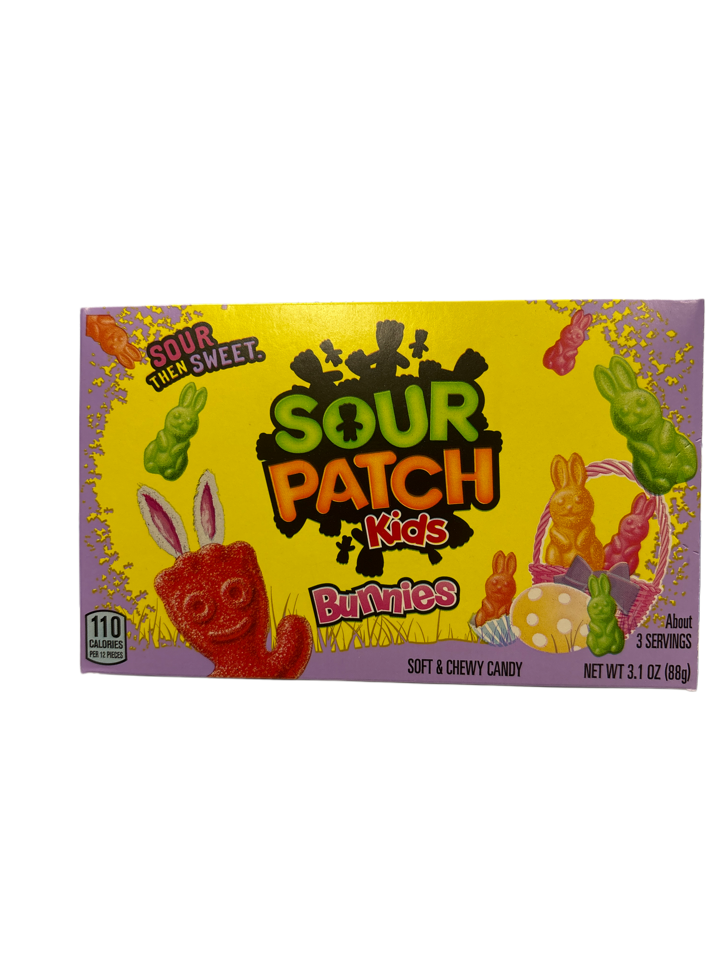 Sour Patch Kids Bunnies Easter Theatre Box 3.1OZ