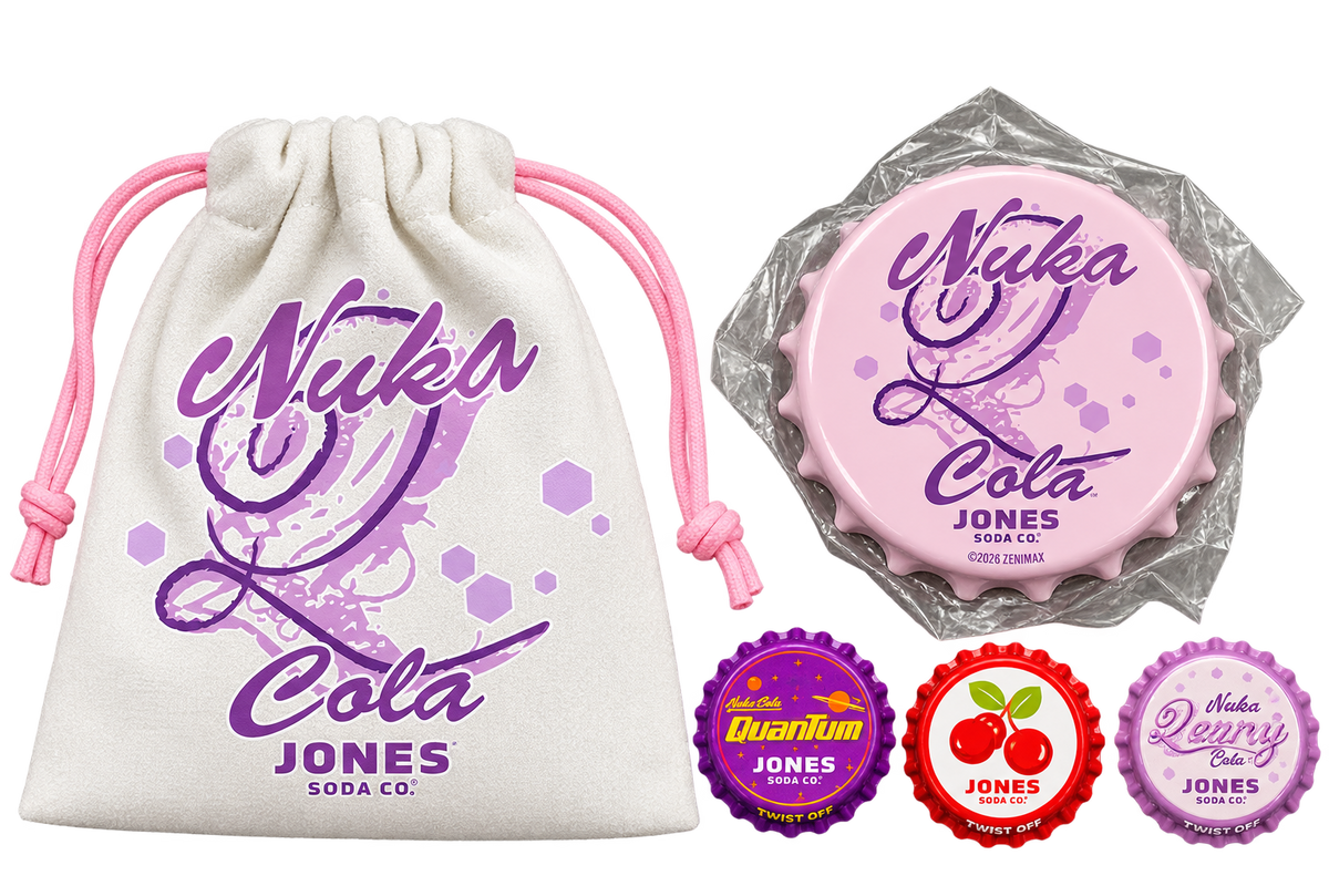 Jones Soda x Fallout Nuka-Cola Collectible Bag Set