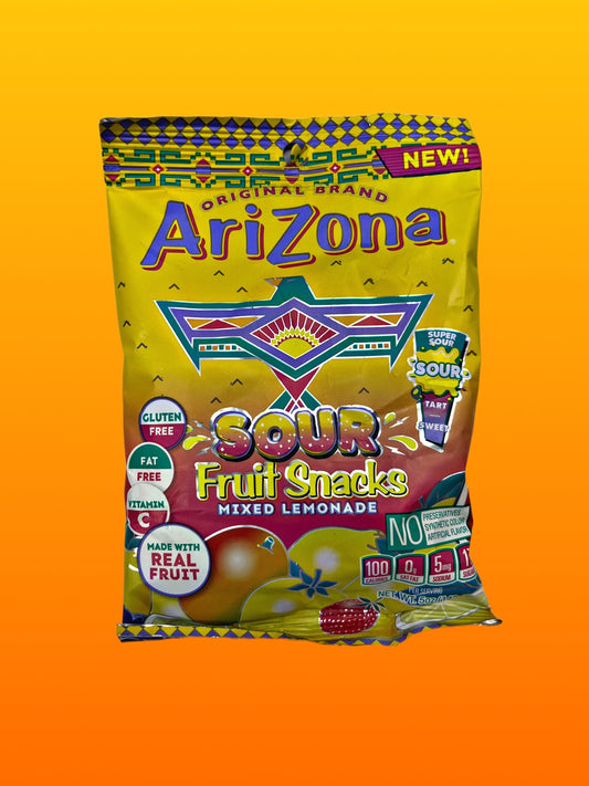 Arizona Sour Fruit Snacks Mixed Lemonade 5OZ - Extreme Snacks