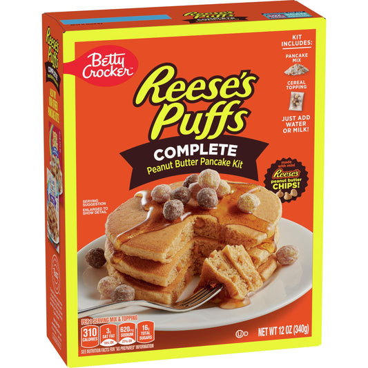 Betty Crocker Reese’s Puffs Pancake Mix - Extreme Snacks