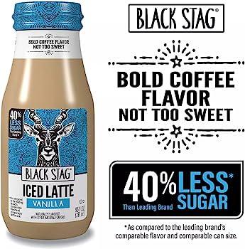 Black Stag Iced Latte Vanilla - Extreme Snacks