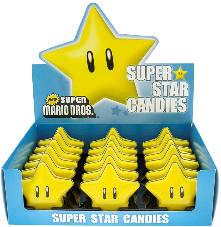 Boston America Super Mario Super Star Mints Candy - Extreme Snacks