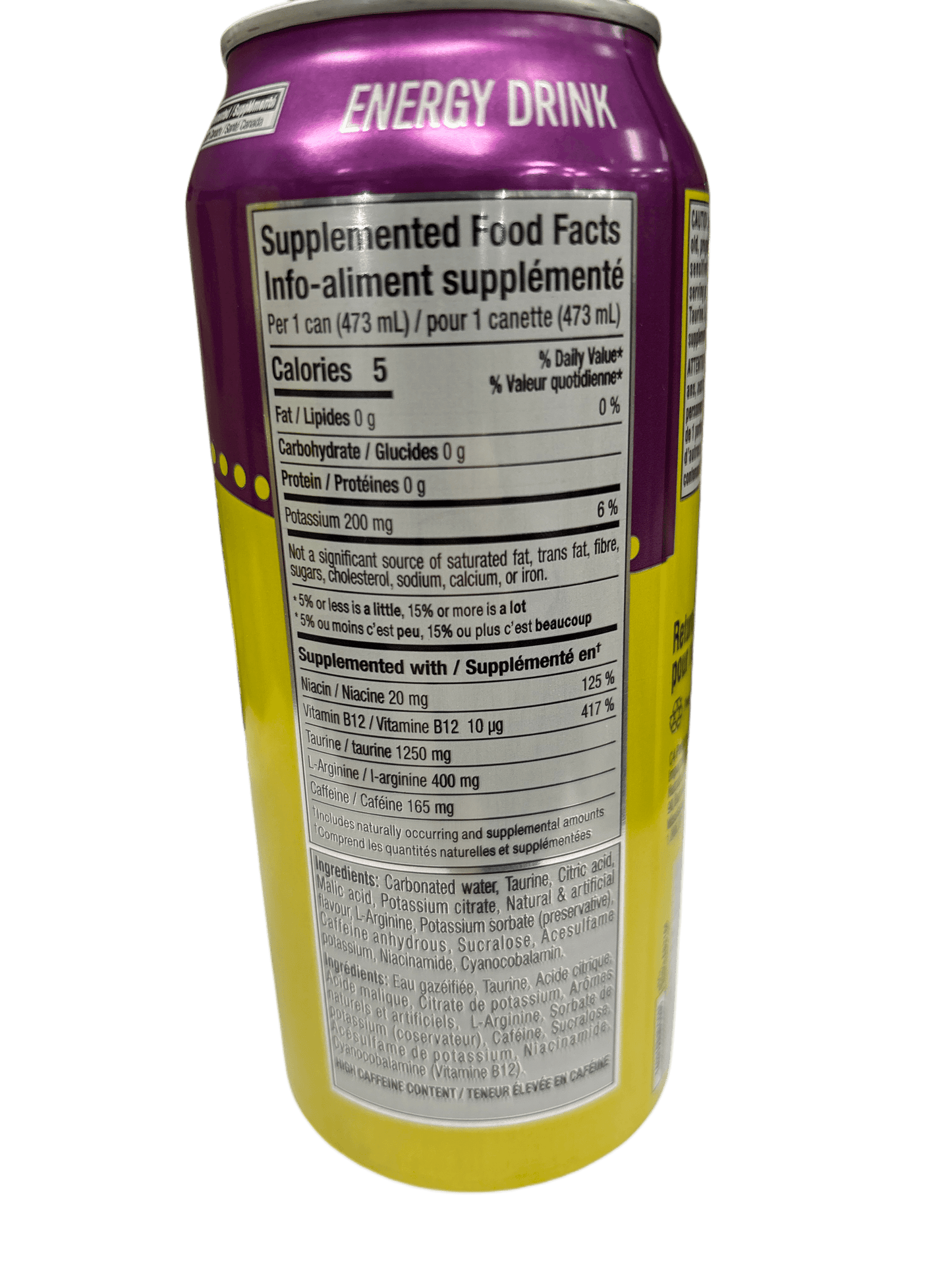 C4 Popsicle Grape Energy Drink 473ML - Extreme Snacks