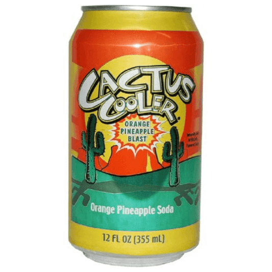 Cactus Cooler Orange Pineapple Blast Soda Cans, 12 pk / 12 fl oz - Food 4  Less