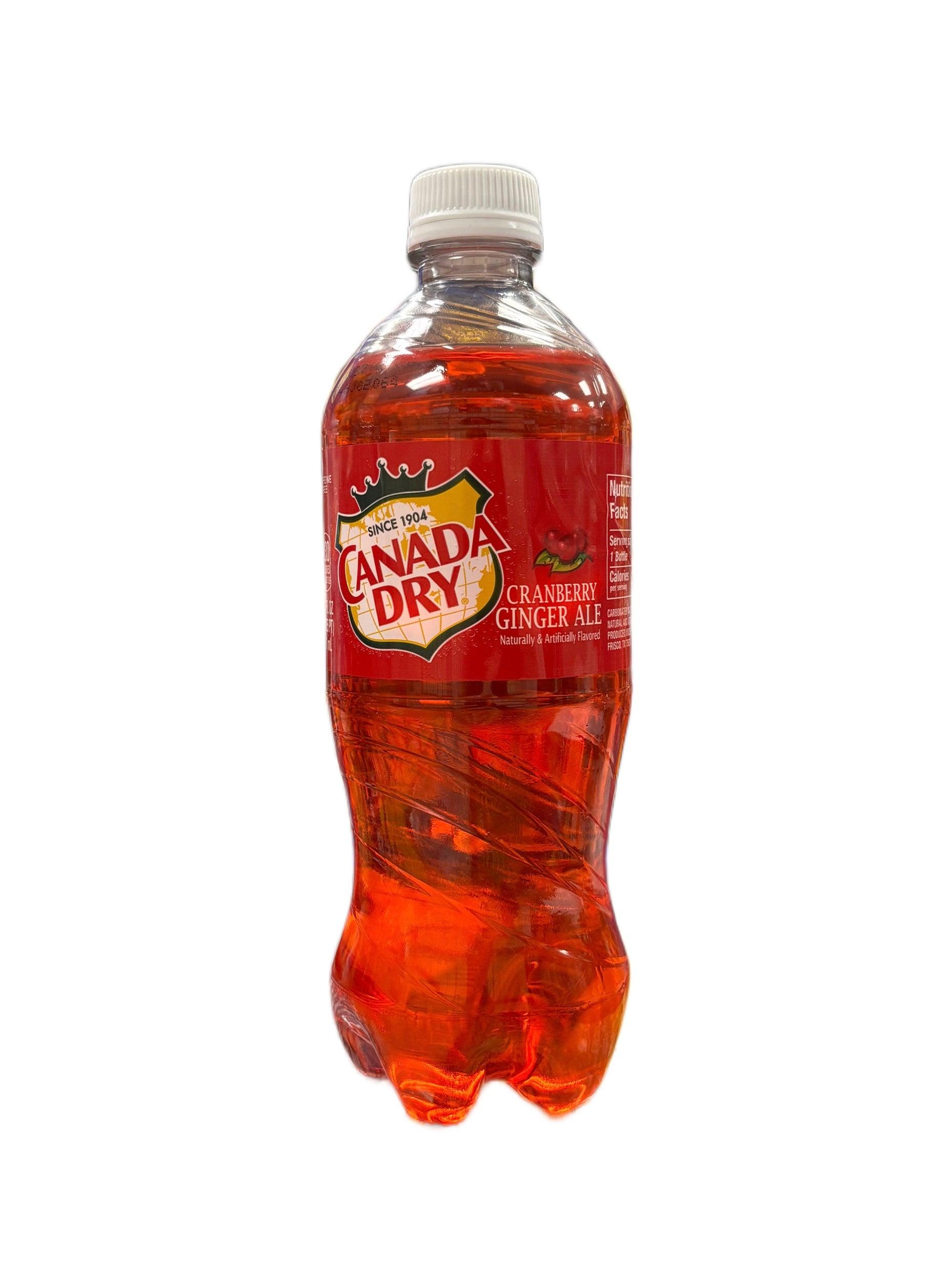 Canada Dry Cranberry Ginger Ale 591ML - Extreme Snacks