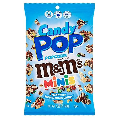 Candy Pop Popcorn - M&M Minis - 5.25OZ - Extreme Snacks