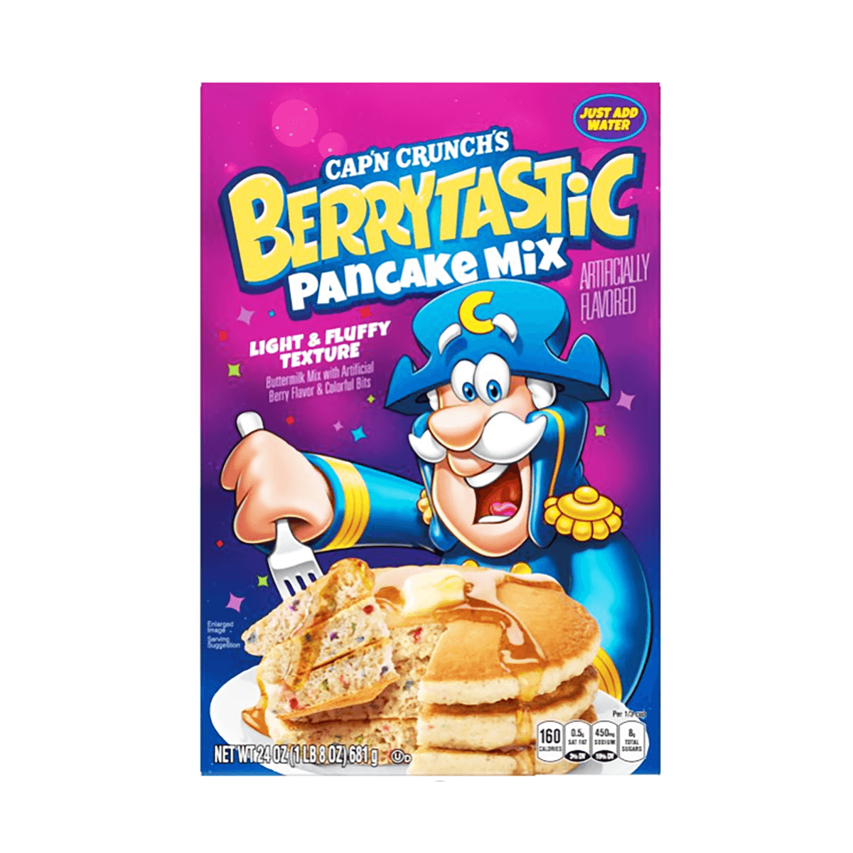 Cap'n Crunch's Berrytastic Pancake Mix - Extreme Snacks